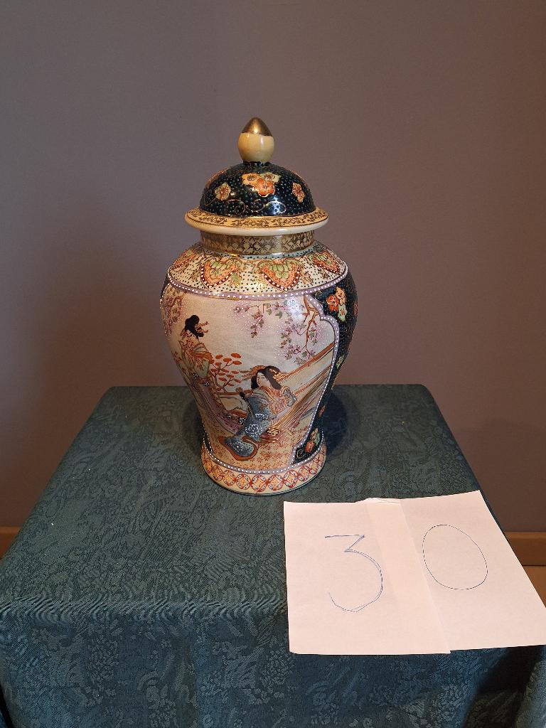 Japanse Imari dekselvaas (30), Ophalen