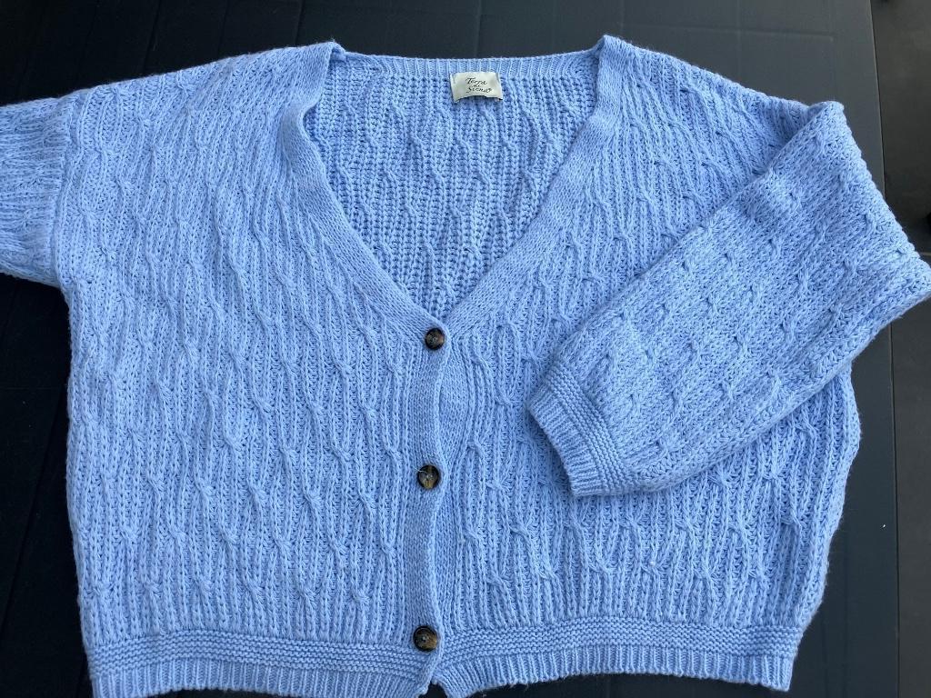 Dames gilet Terra di Siena Onr size, Maat 38/40 (M), Terra di Siena, Blauw, Ophalen of Verzenden