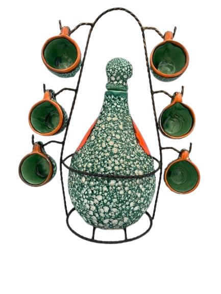 Likeurset “Vallarius” Fat Lava, Ophalen of Verzenden