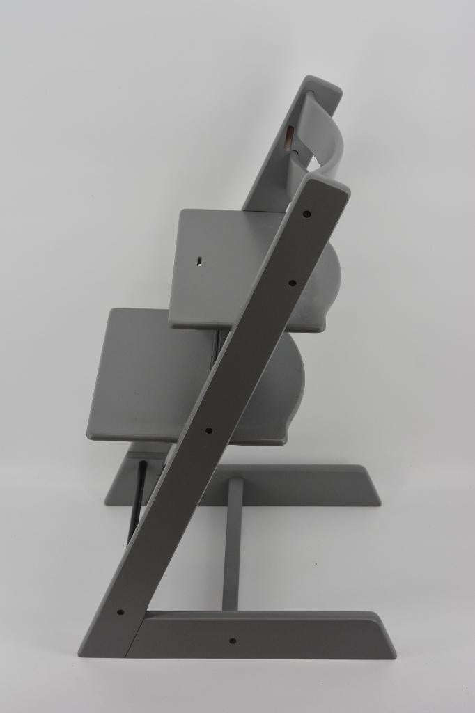 Stokke Tripp Trapp Flexa Storm Grey — Modèle reconditionné, Enlèvement ou Envoi, Comme neuf, Chaise évolutive, Ceinture(s)