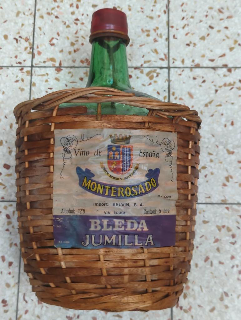 Dame Jeanne osier 5L, Enlèvement, Utilisé