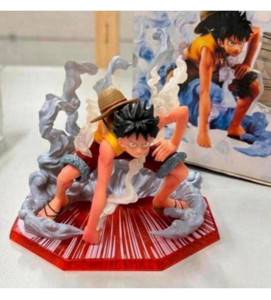 Anime One Piece Monkey D Luffy Gear 2nd Jet Squat Steam, Verzamelen, Poppetjes en Figuurtjes, Nieuw, Ophalen of Verzenden