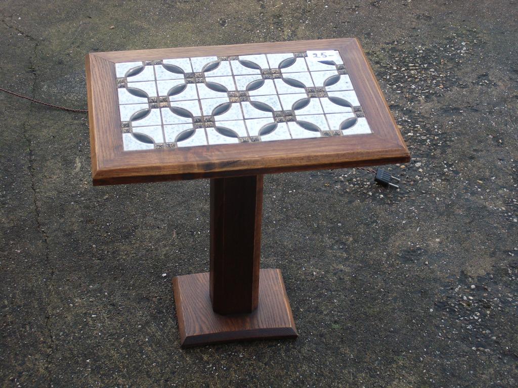 table, Maison & Meubles, Enlèvement, Utilisé, Chêne, Moins de 50 cm