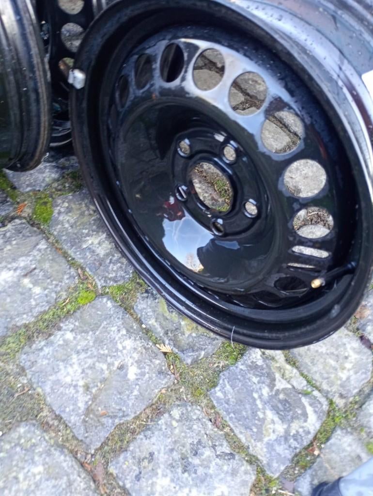 GM plaatmetalen velgen en andere merken 5x120 - 16 inch, Auto-onderdelen, Banden en Velgen, Velg(en), 16 inch, Personenwagen, Gebruikt