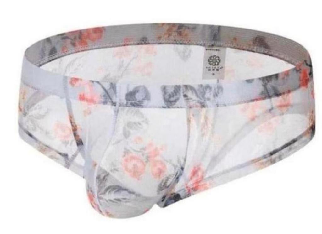 Bloemetjes string maat M/L, Verzenden