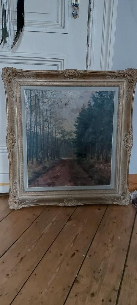 Antiek/kunst Schilderij Frans Van Genesen Antiek, Enlèvement