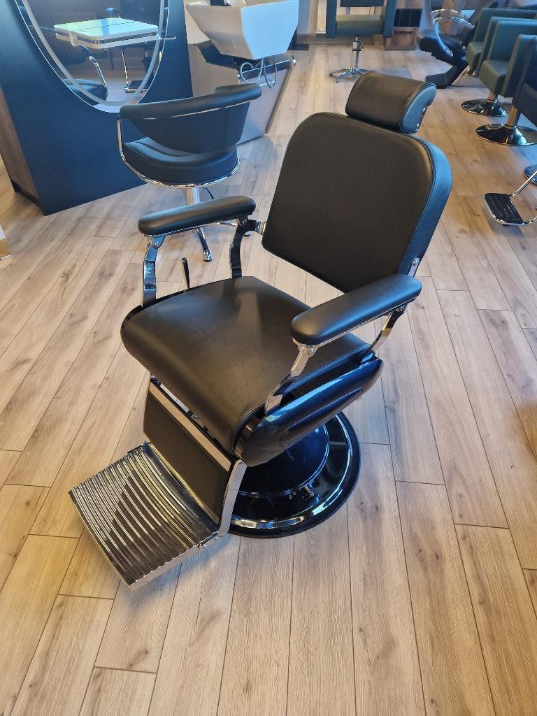Barbierstoel Long knip barber barbier stoel chair kapsalon, Enlèvement ou Envoi, Neuf