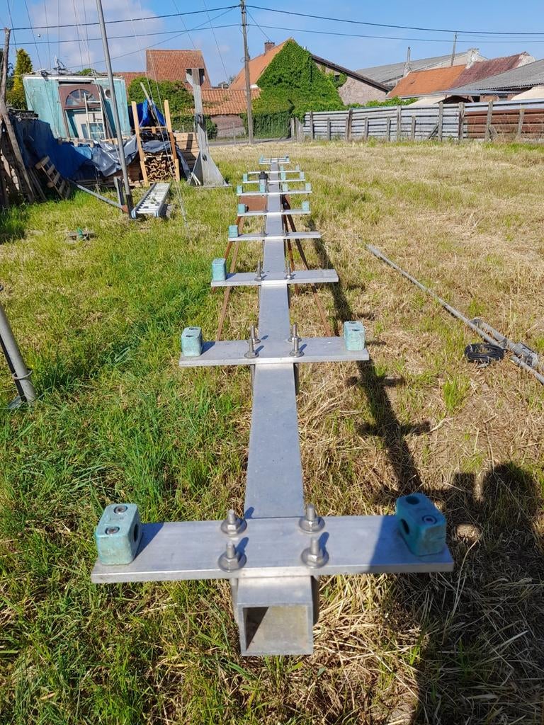 Alu buis 6m, Telecommunicatie, Antennes en Masten, Zo goed als nieuw, Ophalen