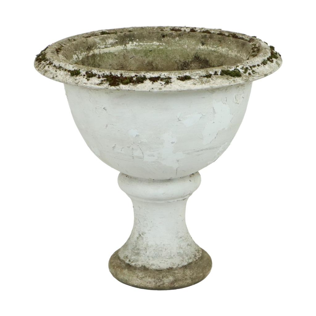 Unieke Grote Tuinvaas Bloembak Tuin Beton Art Deco XXL Frank, Ophalen, Gebruikt