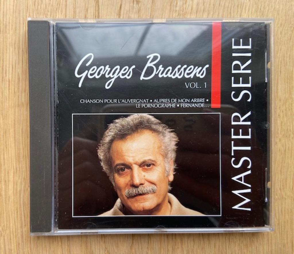 CD Georges BRASSENS Master Serie Volume 1, Ophalen of Verzenden, Zo goed als nieuw