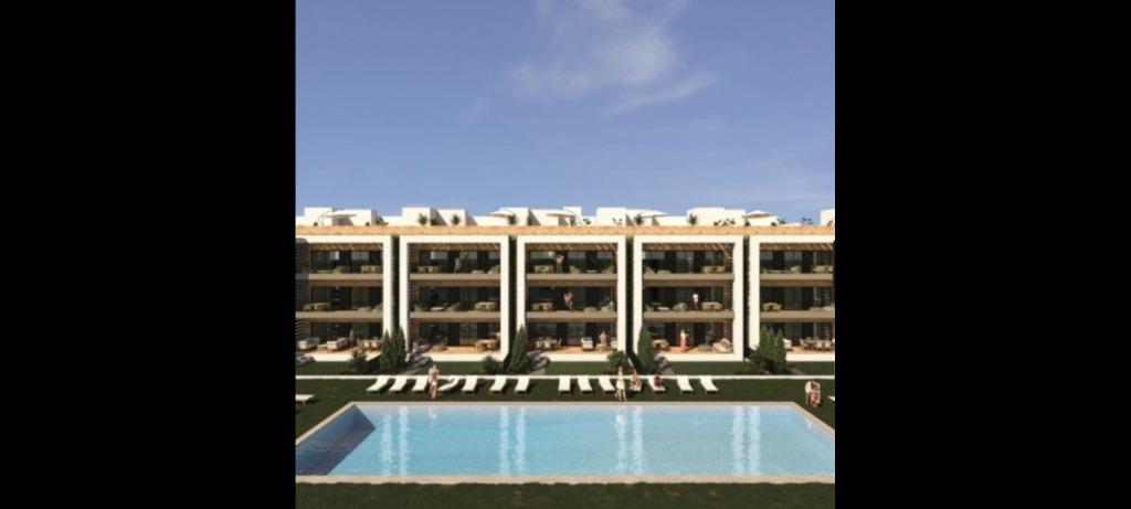 Beaux appartements de luxe à Los Alcazares Costa Calida, Village, Los Alcázares, 90 m², 2 pièces