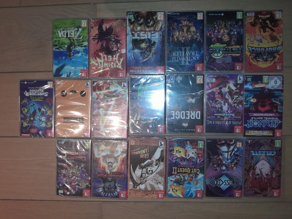 +100 Switch games sealed, Ophalen of Verzenden, Nieuw