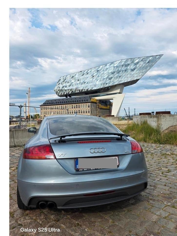 Audi TT quattro sline TFSI 200cv, Auto's, Audi, Automaat, Euro 5, TT, Zwart