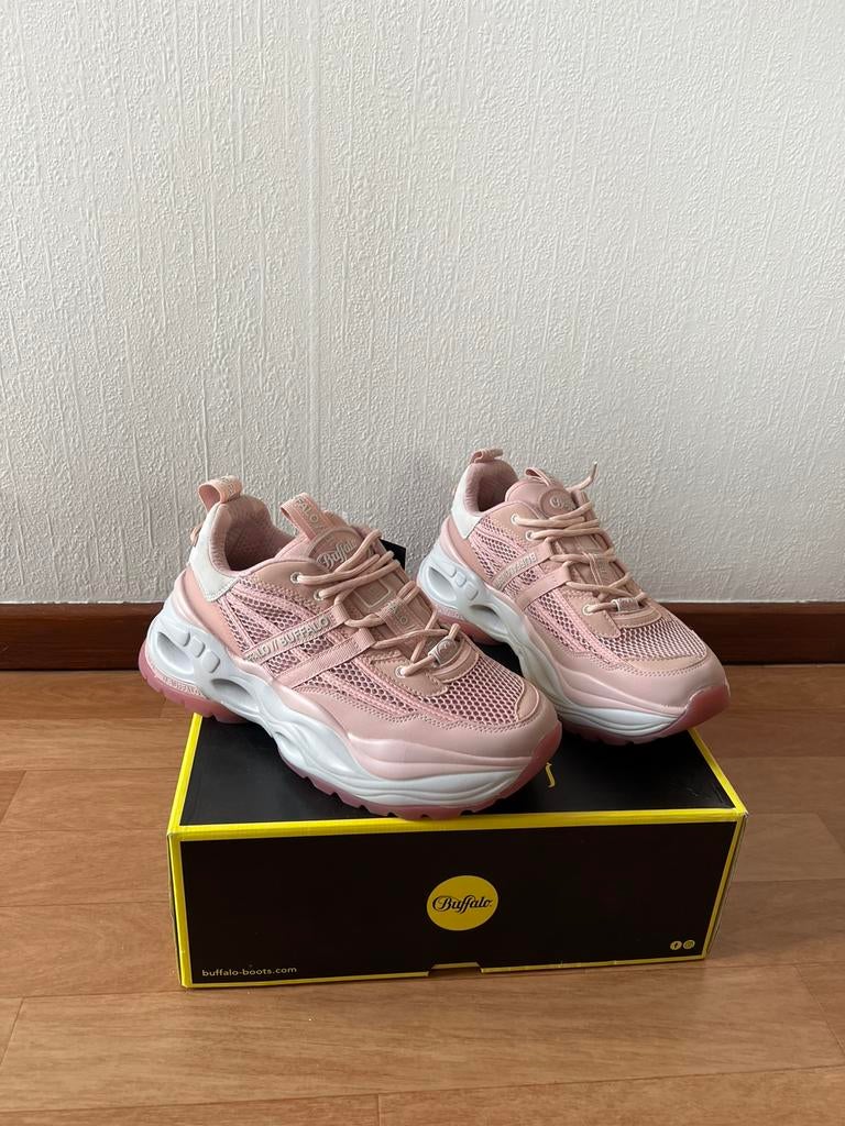 Roze schoenen Buffalo Triplet, Nieuw, Ophalen of Verzenden, Schoenen met hoge hakken, Roze