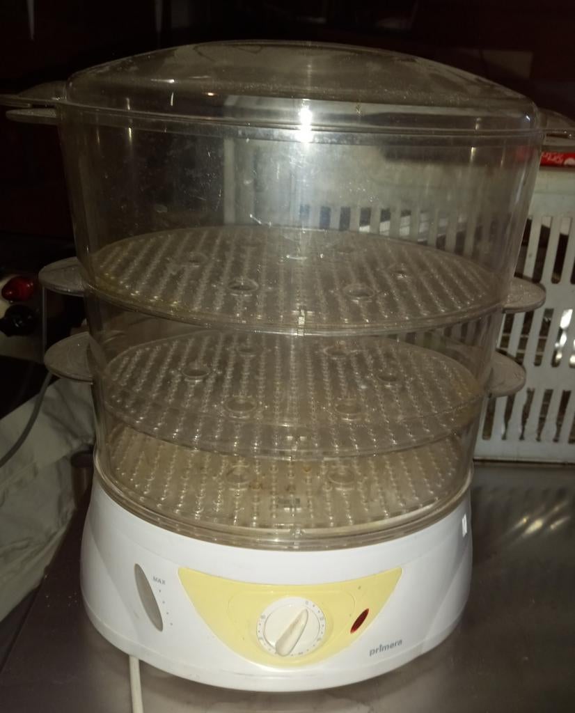 Cuiseur vapeur Primera 3 compartiments, Enlèvement, Comme neuf