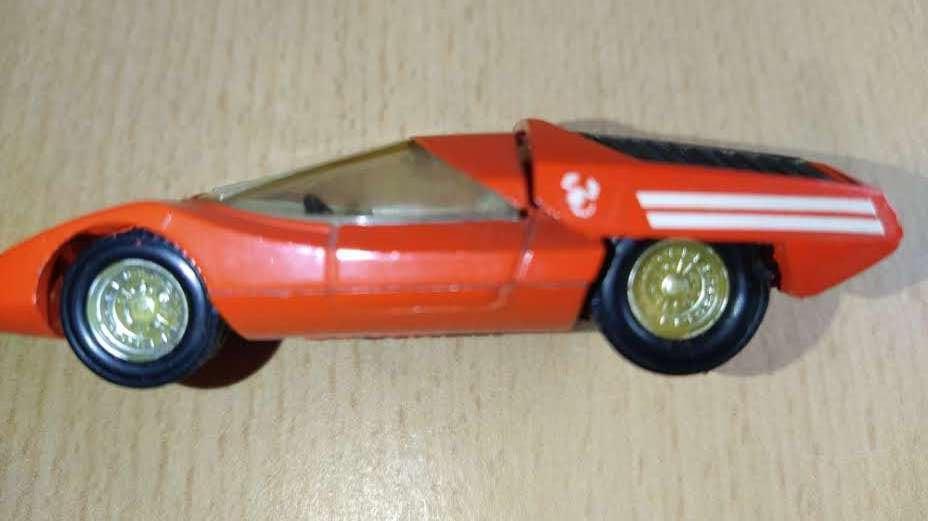 FIAT ABARTH 2000, DINKY TOYS FRANCE, MINT !!, Hobby en Vrije tijd, Modelauto's | 1:43, Zo goed als nieuw, Auto, Dinky Toys, Ophalen of Verzenden