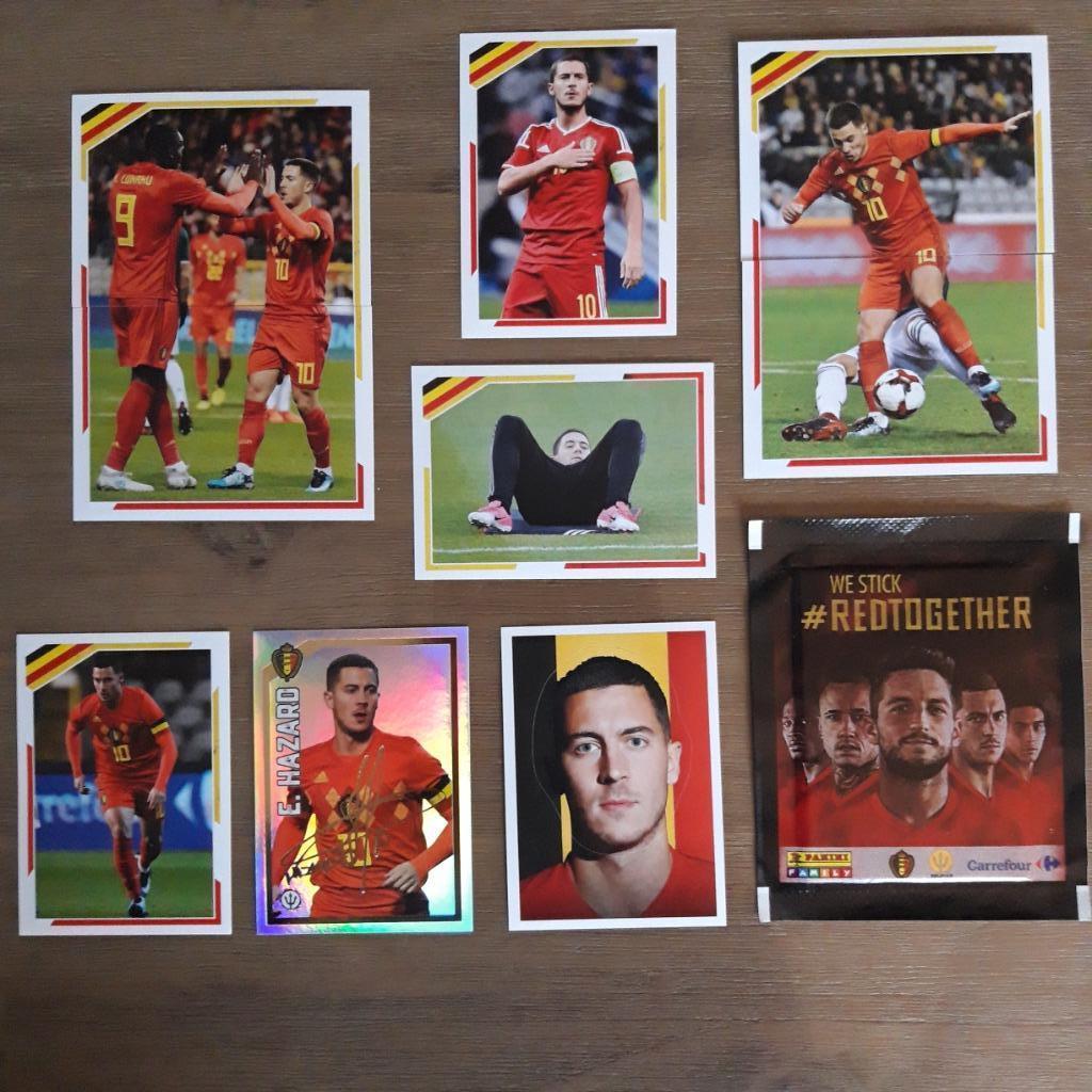 Panini stickers Eden Hazard, Collections, Enlèvement ou Envoi, Neuf, Affiche, Image ou Autocollant
