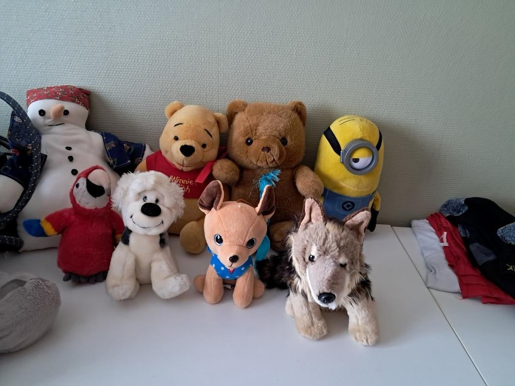 Pluche dieren, Kinderen en Baby's, Speelgoed | Knuffels en Pluche, Ophalen of Verzenden, Zo goed als nieuw, Beer