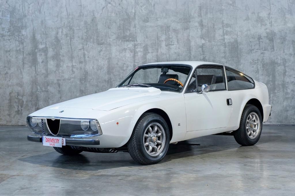1972 Alfa Romeo Junior Zagato, Cuir, Entreprise, Boîte manuelle, Noir