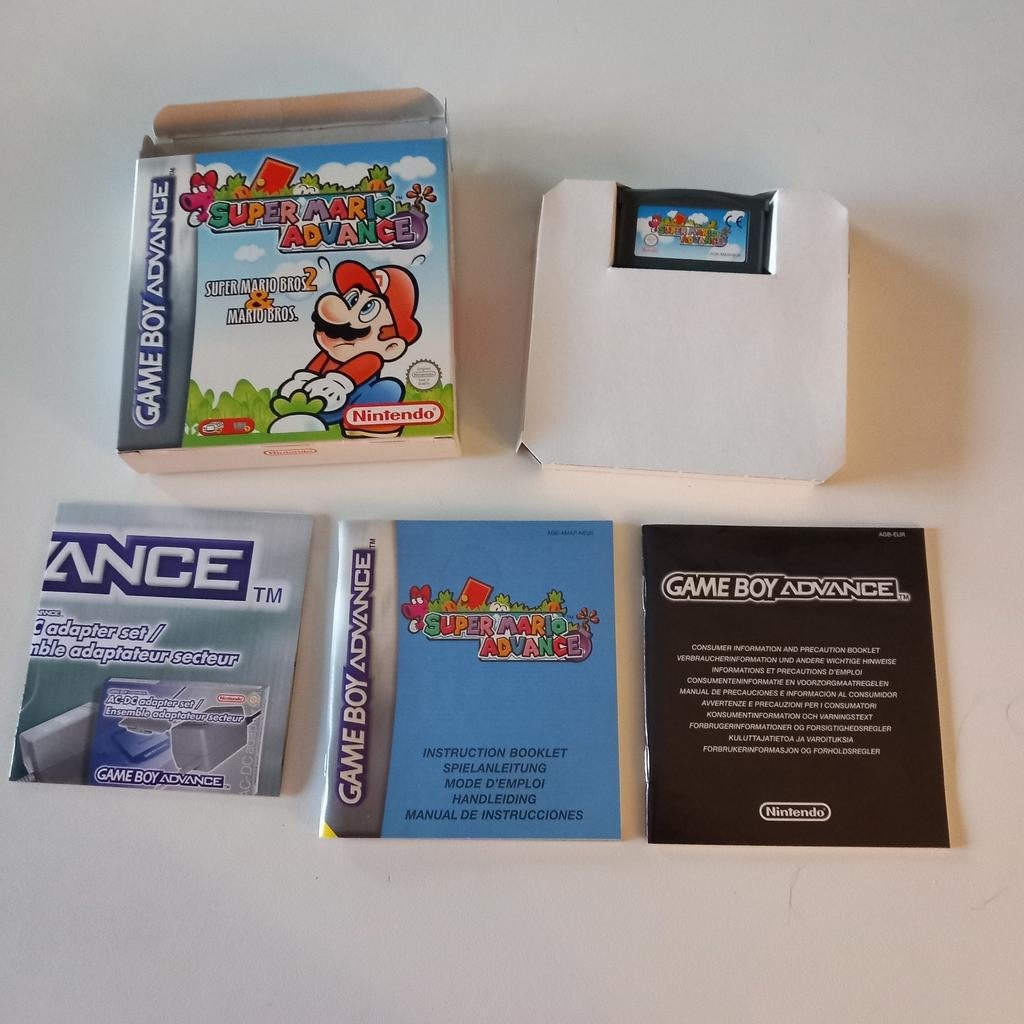 Super Mario Advance pour Nintendo Game Boy, Consoles de jeu & Jeux vidéo, Enlèvement ou Envoi