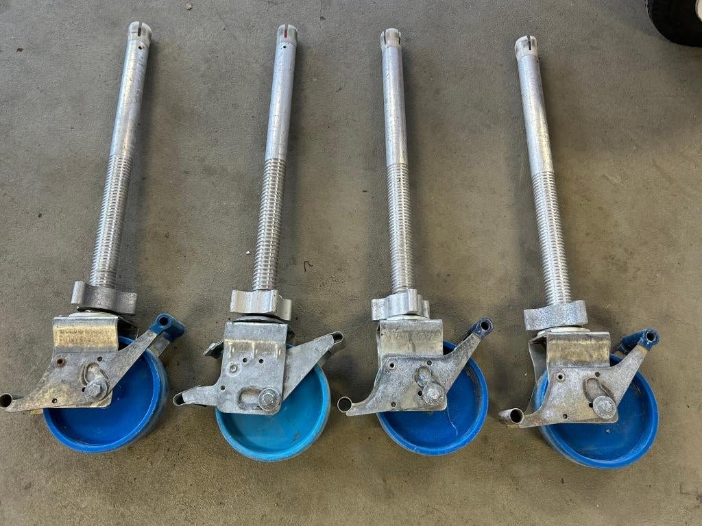 Rolsteiger wiel aluminium spindel dubbel geremd gebruikt, Ophalen