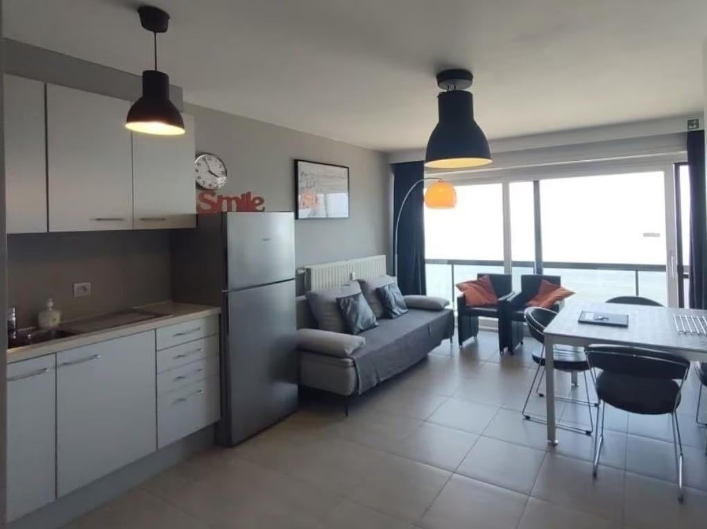 Studio moderne avec vue magnifique sur la mer à Westende, Propriétaire, Anvers et Flandres, Internet, 1 chambre