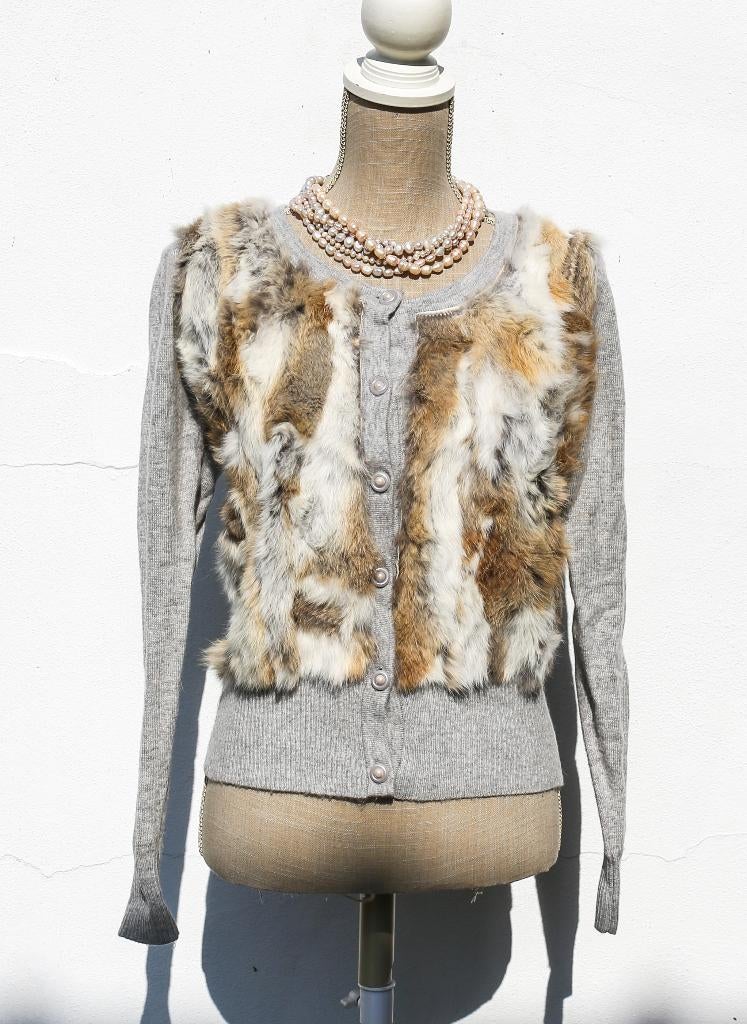 Mooi wollen vest M/L, Ophalen of Verzenden, Maat 38/40 (M), Grijs