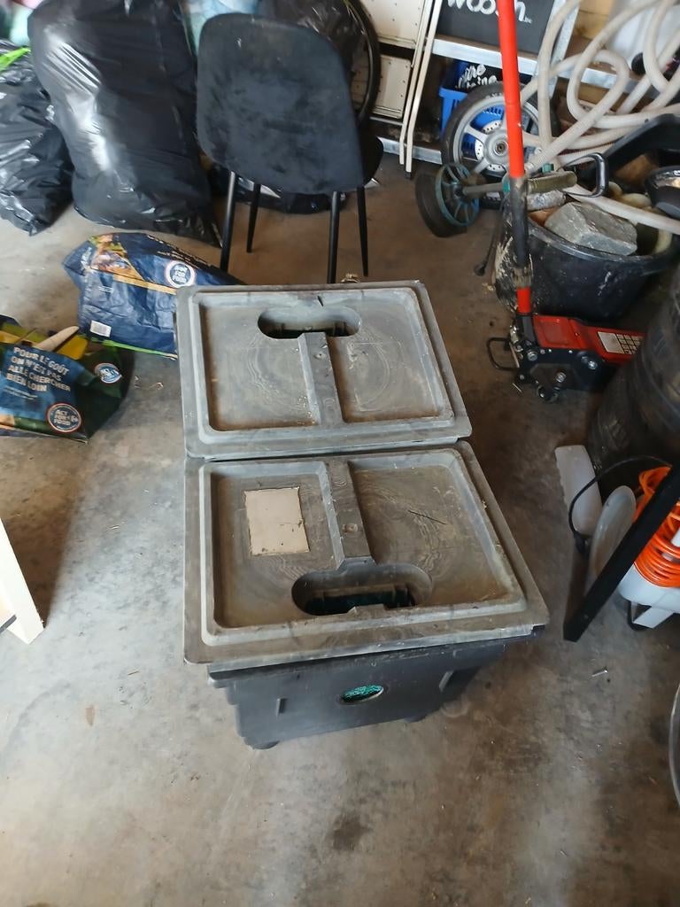 Filter bak, Ophalen, Gebruikt, Vijverfilter