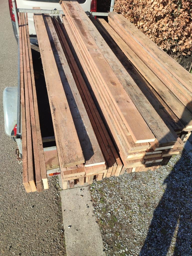 Planken hout, Enlèvement, Planches