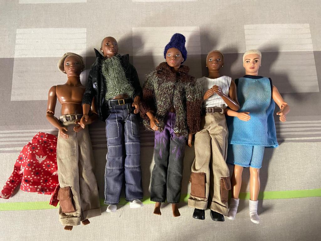 vintage poupées streetwear Barbie Ken mode black culture, Collections, Poupées, Enlèvement ou Envoi