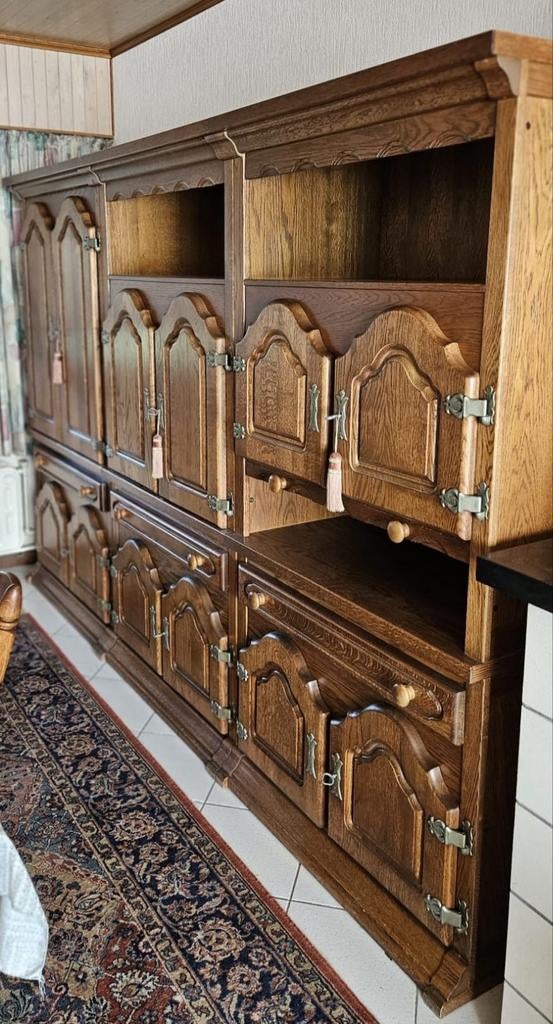 Armoire murale en chêne en très bon état, Enlèvement