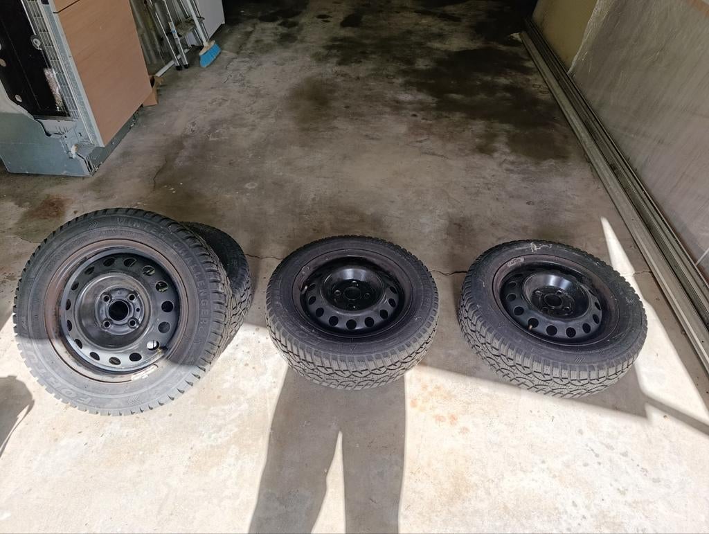 Pneu hiver sur jante fortuna 175/65 R14 82T, Enlèvement