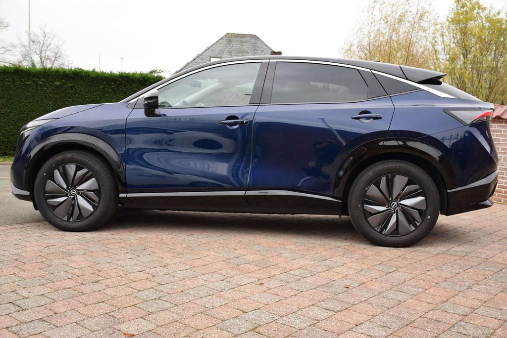 Nissan ARIYA Ariya 87 kWh Advance Pack (automaat), Zwart, Blauw, Ariya, SUV of Terreinwagen