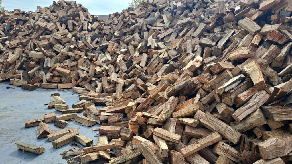 Halfdroog brandhout BEUK/EIK promo!, Tuin en Terras, Brandhout, Ophalen, Blokken