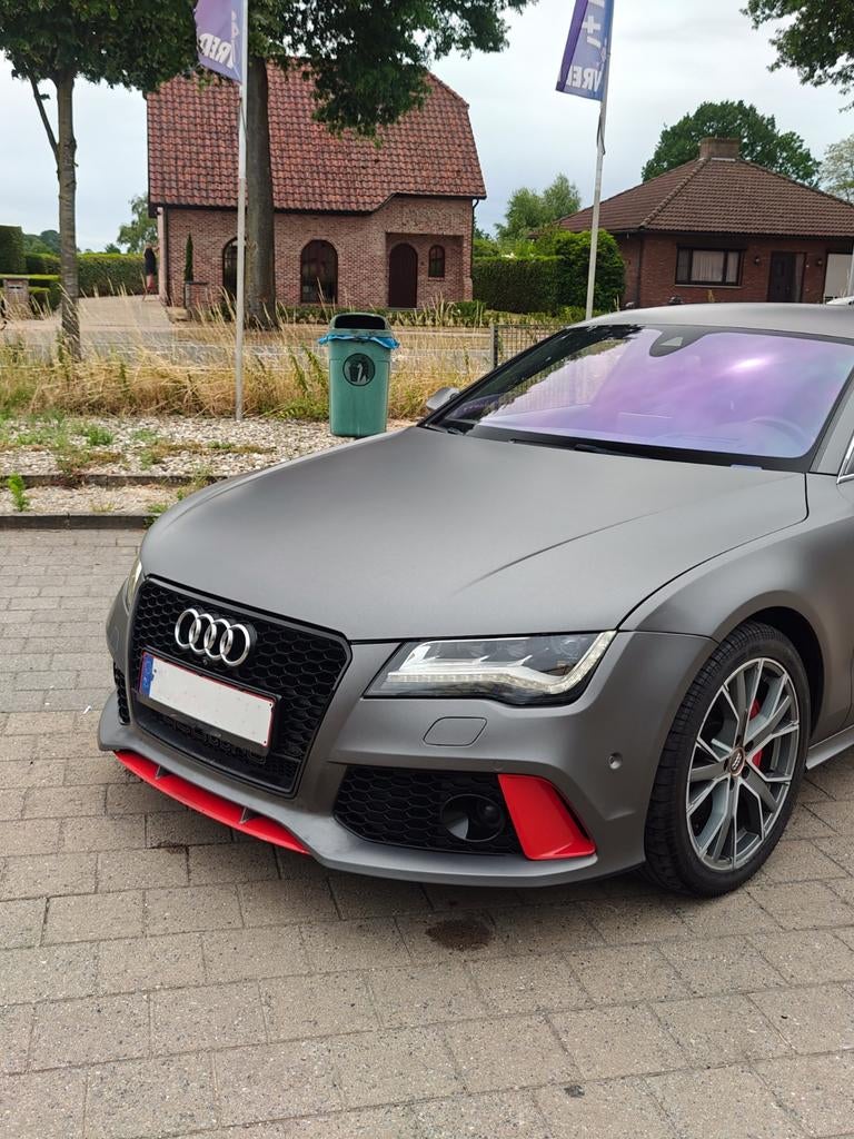 Audi A7 3.0 V6 TFSI, Auto's, Zwart, Leder, Particulier, 3000 cc