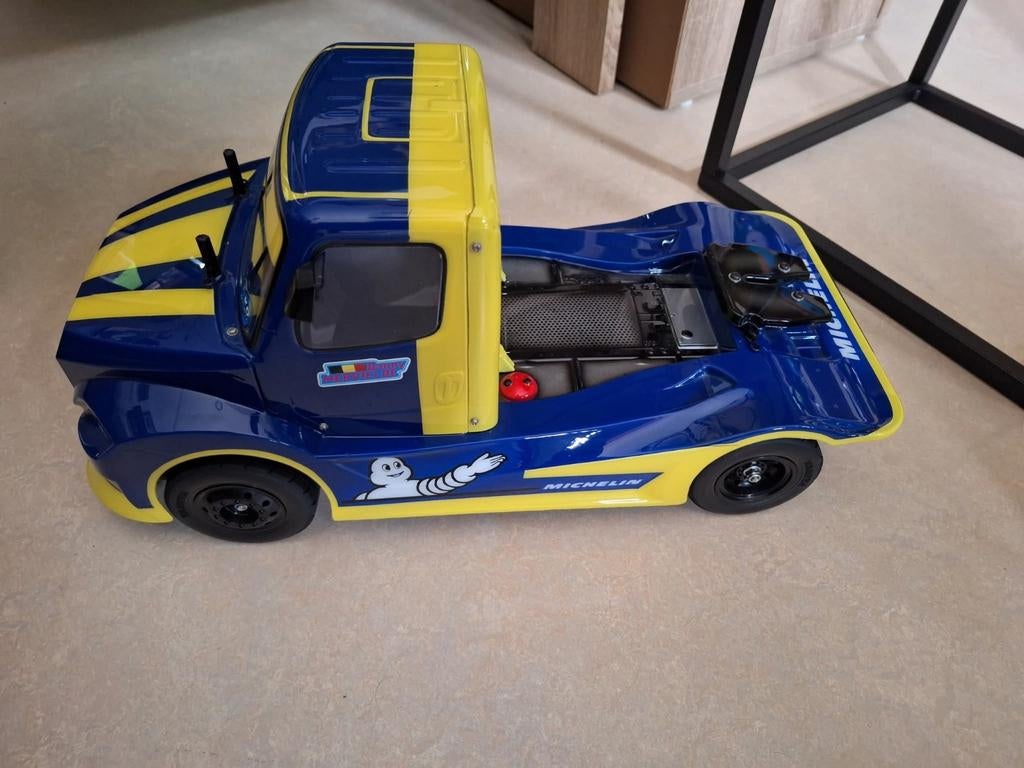 Aérographe télécommandé Tamiya 58661 Buggyra Racing Fat Fox, Neuf, Échelle 1:10, Enlèvement ou Envoi, Voiture on road