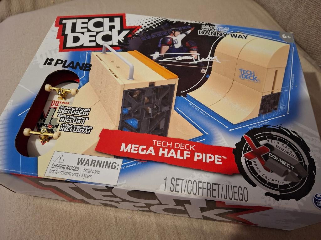 Tech deck mega half pipe, Ophalen, Nieuw