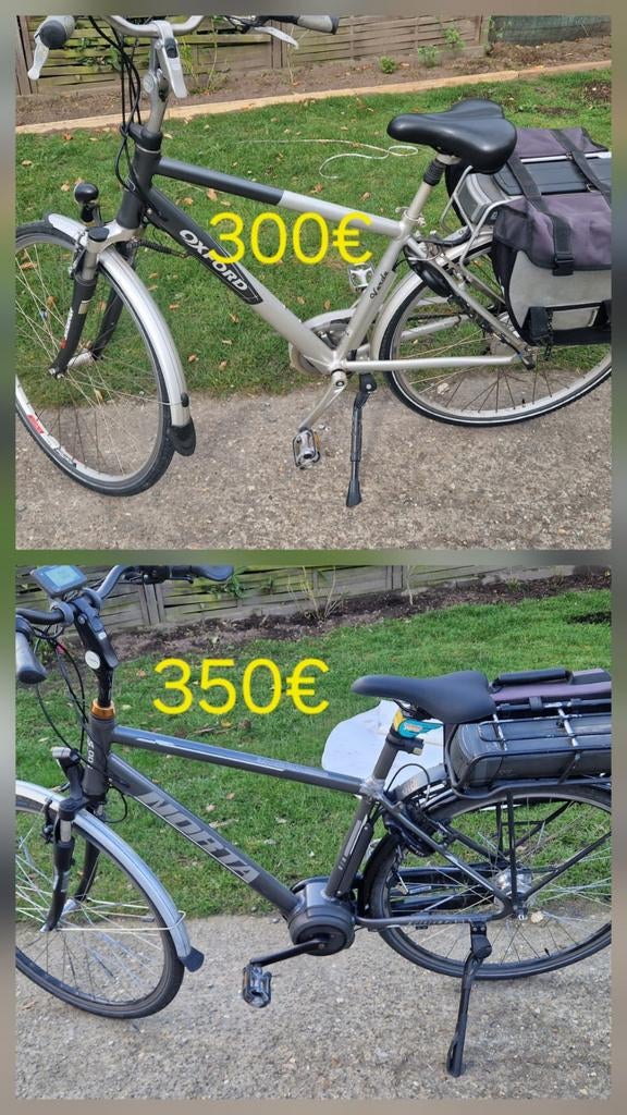 Norta elektrische herenfietsen, Fietsen en Brommers, Elektrische fietsen, Ophalen