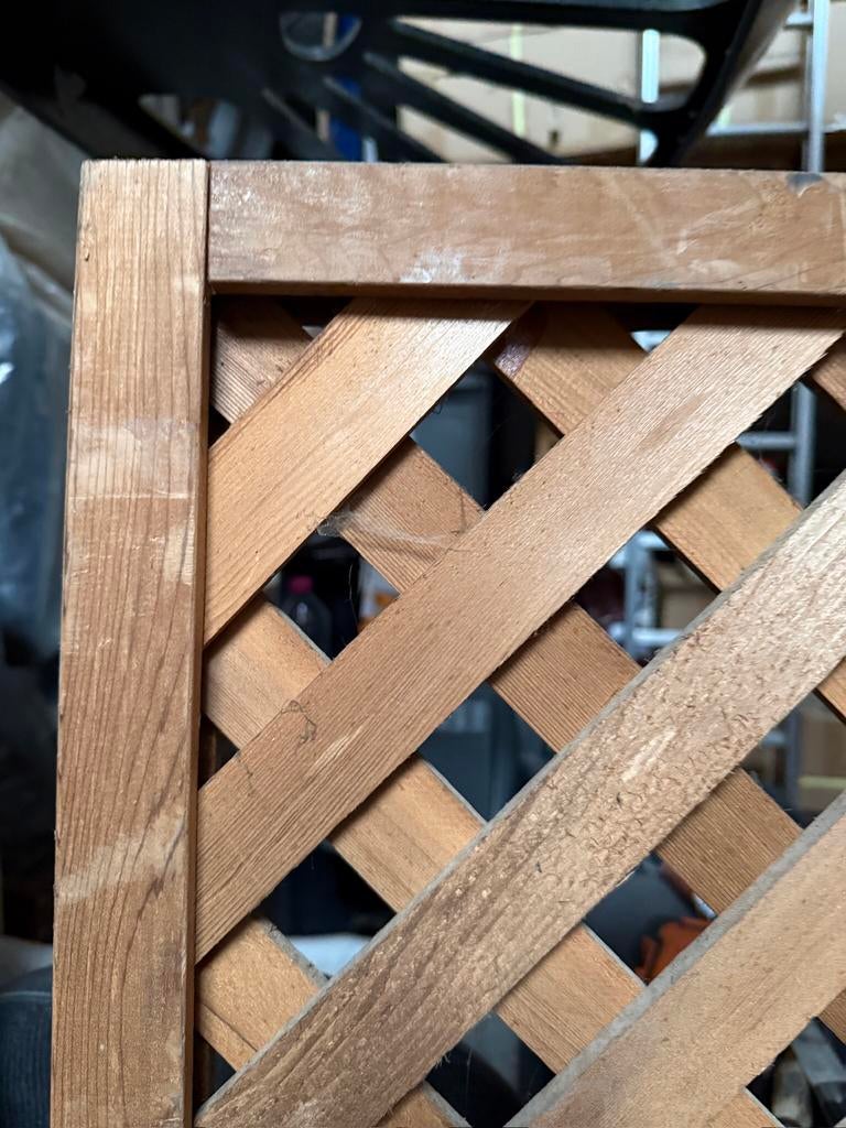 Decoratief trellis scherm, Ophalen of Verzenden, Zo goed als nieuw