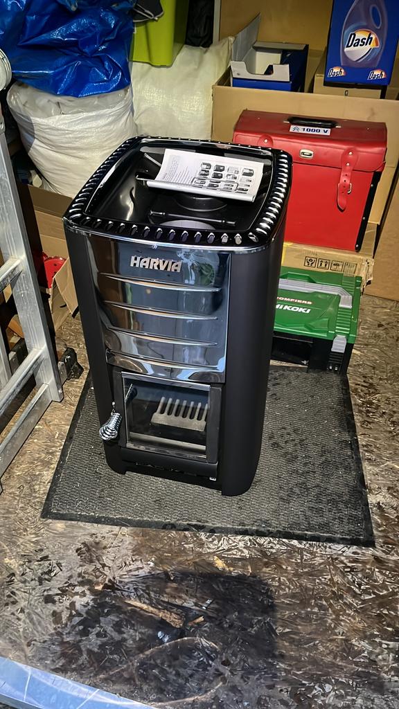 Harvia saunakachel, Ophalen, Vrijstaand, Hout, Nieuw