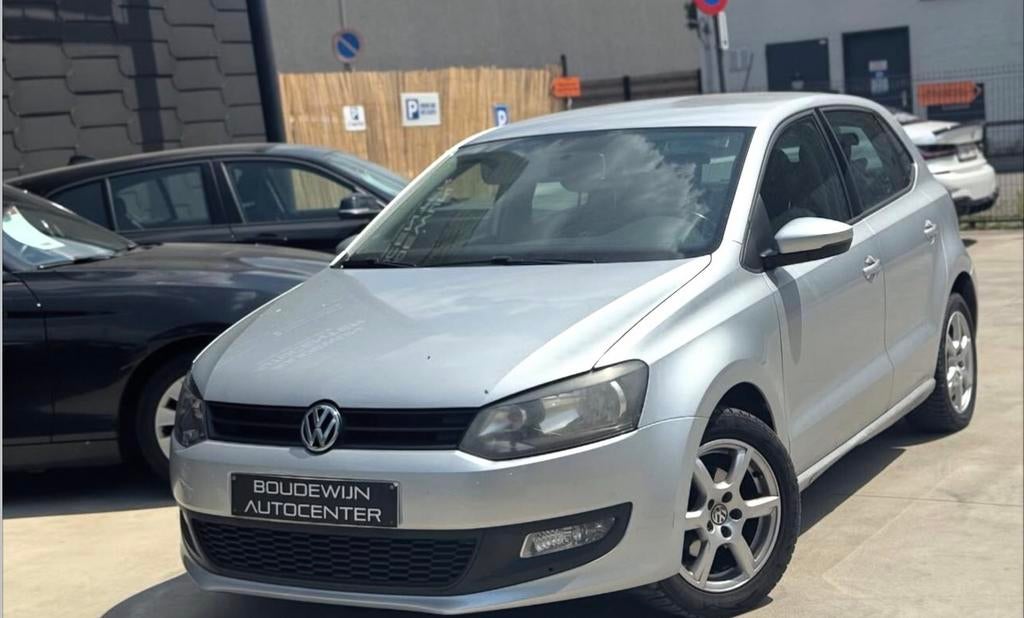 Volkswagen Polo 1.2Benzine 2011 155.xxxkm/Carplay,Android,.., Voorwielaandrijving, Stof, Zwart, Electronic Stability Program (ESP)