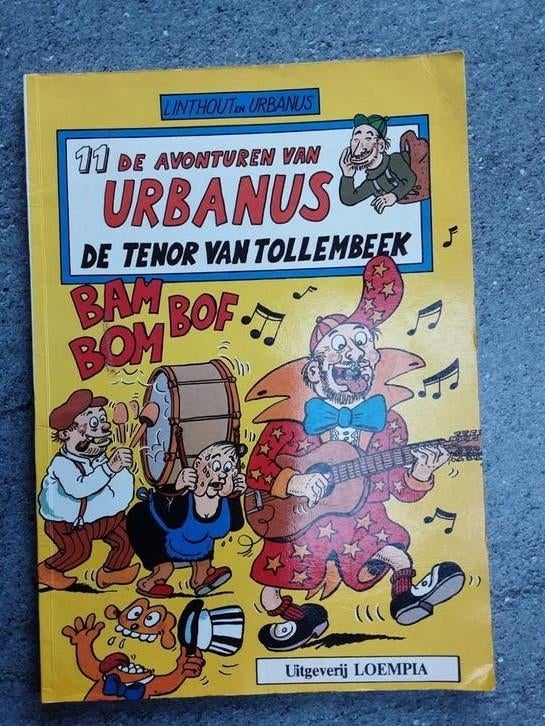 Urbanus De tenor van tollembeek. Eerste druk, pracht staat,, Boeken, Stripverhalen, Ophalen of Verzenden