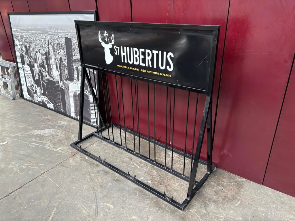 Dubbelzijdige Reclame Fietsrek 8 Fietsen Goede staat !, Ophalen, Zo goed als nieuw