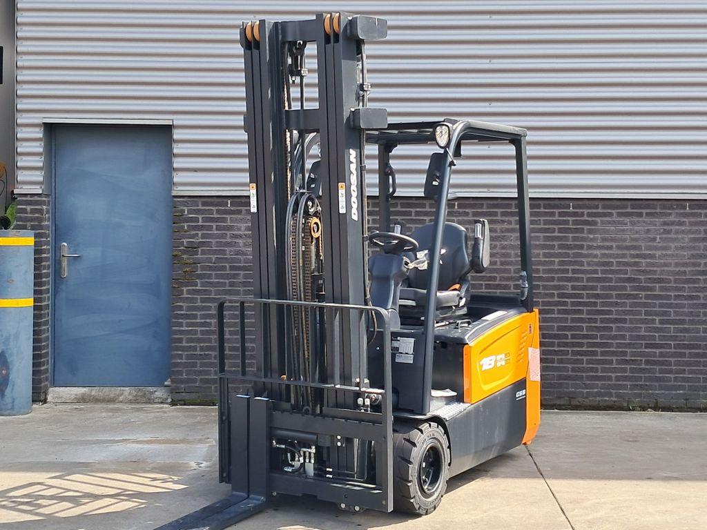 DOOSAN B18T-7 PLUS, 1000 tot 2000 kg, Elektrisch, Heftruck, DOOSAN