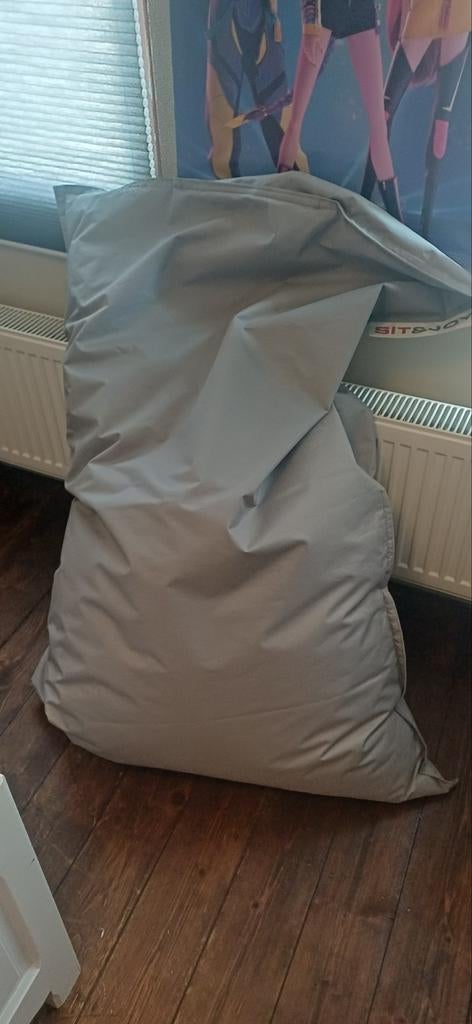 Grijze zitzak Sit&Joy, Ophalen, Zitzak