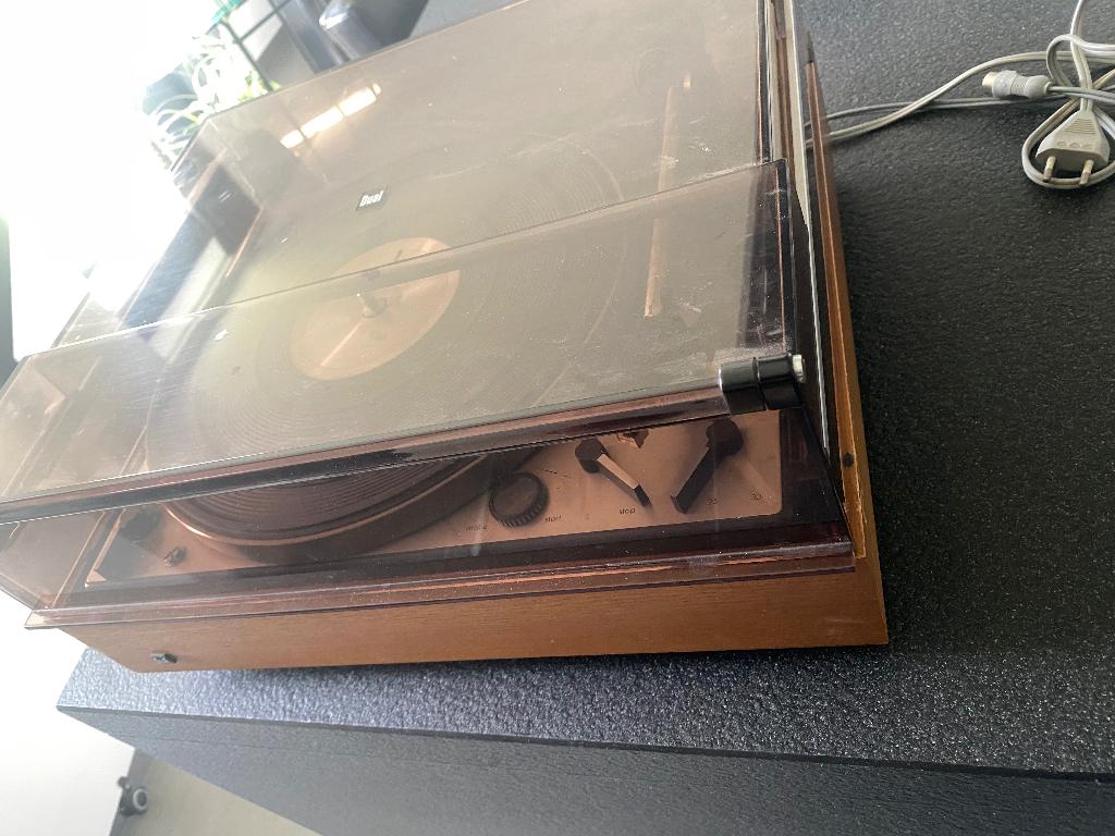 DUAL platenspeler 1229, Tourne-disque, Enlèvement, Utilisé, Dual