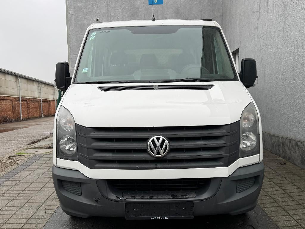 VW CRAFTER 2.0 TDI L3H1 2013 DUBBELE CABINE 6PLAATS 90000 KM, Auto's, Bestelwagens en Lichte vracht, Euro 5, 4 cilinders, Volkswagen