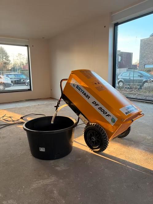 Te huur professioneel bouwdroger vandaag geleverd, Ophalen, Zo goed als nieuw