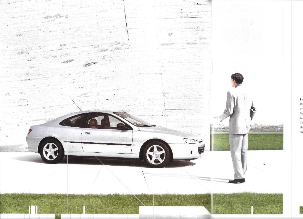 PEUGEOT 406 COUPE,  2003, Livres, Autos | Brochures & Magazines, Enlèvement ou Envoi, Comme neuf, Peugeot