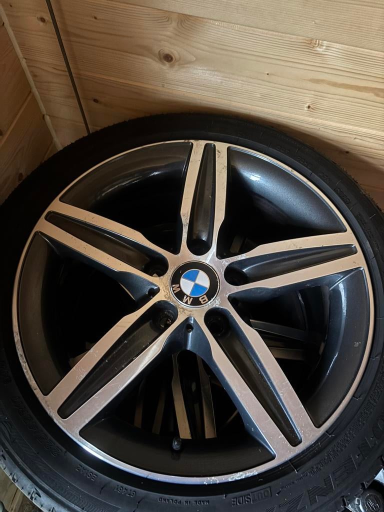 Originele BMW velgen met Bridgestone banden 225/45R17, Auto-onderdelen, Banden en Velgen, Ophalen, Band(en)